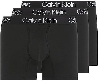 Calvin Klein Herren Boxer Briefs aus Baumwolle mit Stretch, Schwarz (Black), im Sale